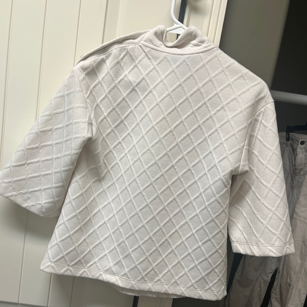 Sunday in Brooklyn Kids Cream Quilted Sweater